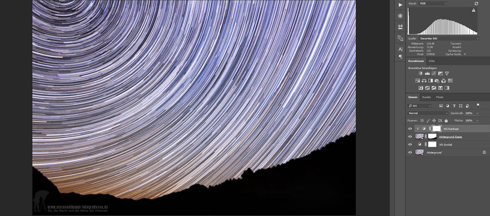 Tutorial Startrails Erstellen Mit Photoshop