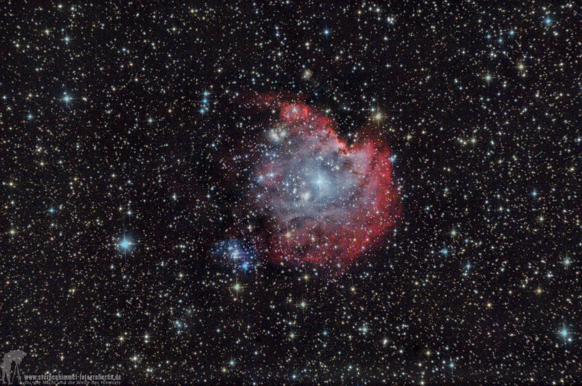 Affenkopfnebel NGC 2174 im Sternbild Orion