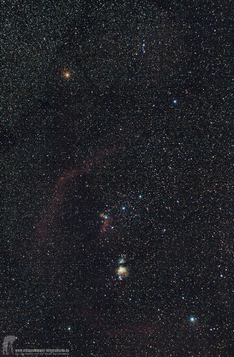 Orion mit 50 mm ohne Nachführung