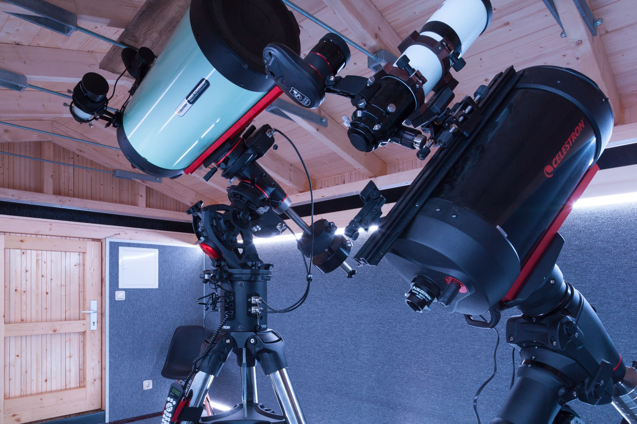 Teleskope in der Sternwarte Bärenstein