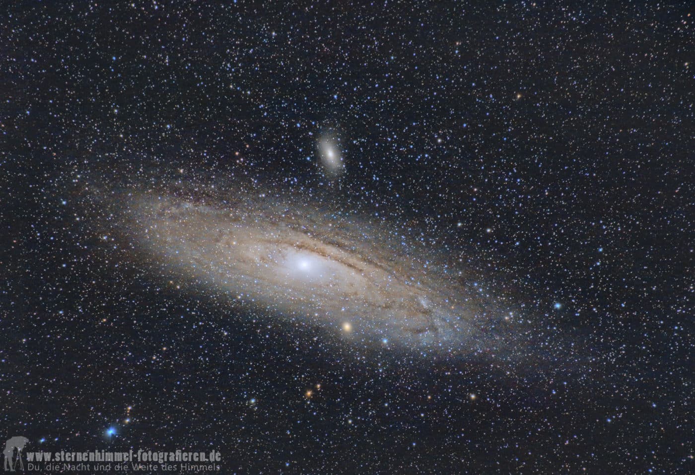 Andromedagalaxie Minitrack