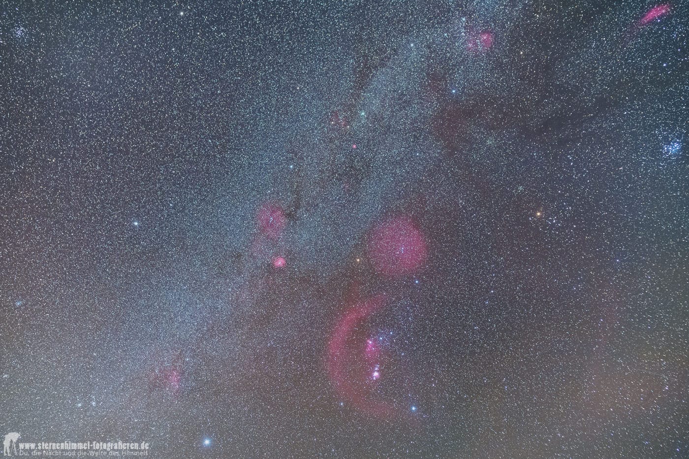 Wintermilchstraße mit Orion, Samyang 20 mm f1.8