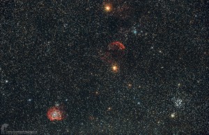 NGC 2174 - M35 - IC 443                   