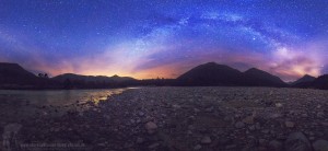 Panorama der Milchstraße   