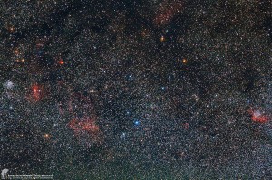 M 52 + NGC 7635 - Widefield    